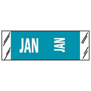 Month Labels - 11880 Series - 1/2" H x 1-1/2" W